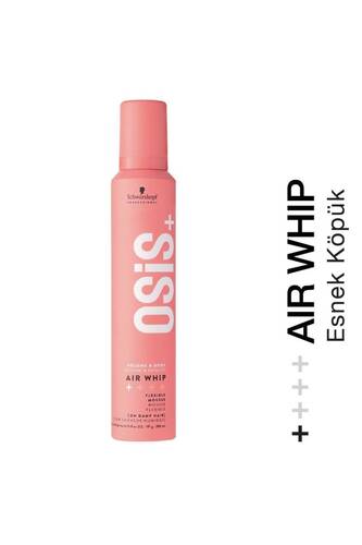 Osis - Air Whip Hacim Ve Tutuş Sağlayan Esnek Köpük 200ml | Nemli Saç Hissi, Isı Koruma