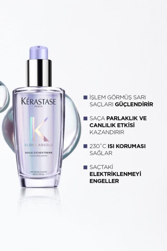 Kerastase Blond Absolu Huile Cicaextreme Bakım Yağı 100 Ml - 5
