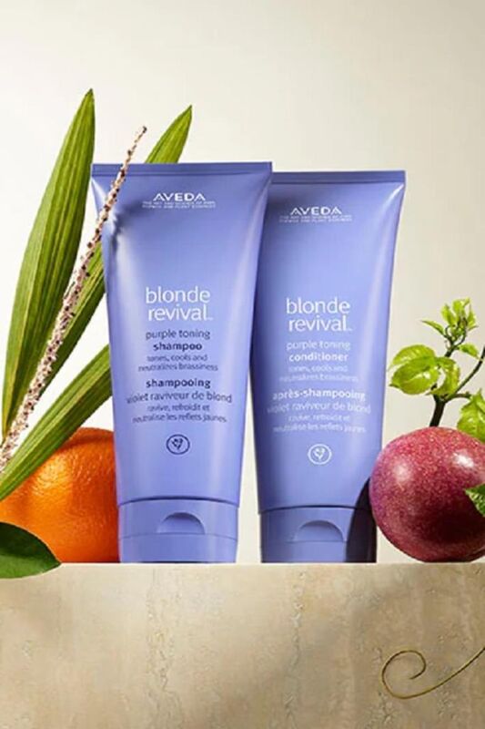 Aveda Blonde Revival Mor Şampuan 200ml 018084030387 - 4