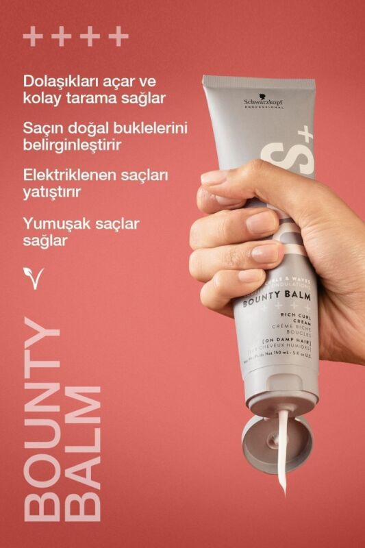 Bounty Balm Yoğun Bukle Kremi 150ml | Doğal Bukle, Kolay Tarama ve Yumuşacık Saçlar - 2