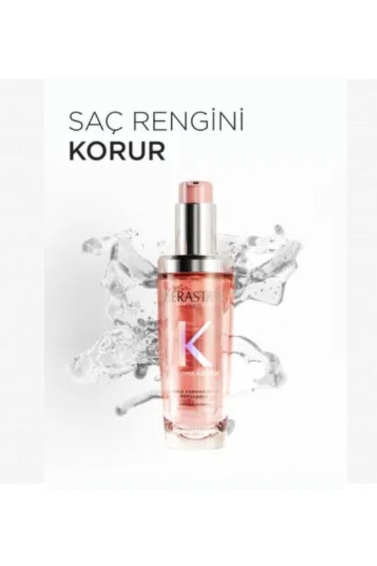 Kerastase Chroma Absolu L'huile Chroma Eclat Boyalı Saçlar Için Bakım Yağı 75 ml Yeniden Doldurulabilir - 4