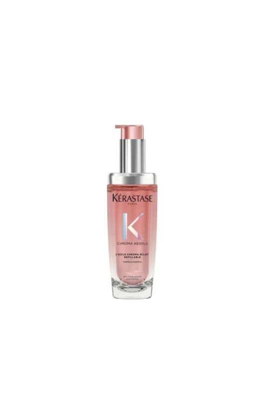 Kerastase Chroma Absolu L'huile Chroma Eclat Boyalı Saçlar Için Bakım Yağı 75 ml Yeniden Doldurulabilir - 1
