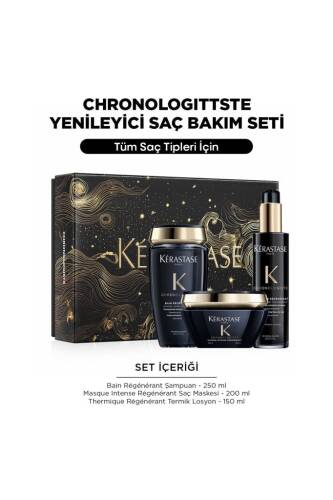 Kerastase Chronologiste Yenileyici Saç Bakım Seti Holidays - 6