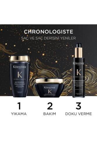 Kerastase Chronologiste Yenileyici Saç Bakım Seti Holidays - 7