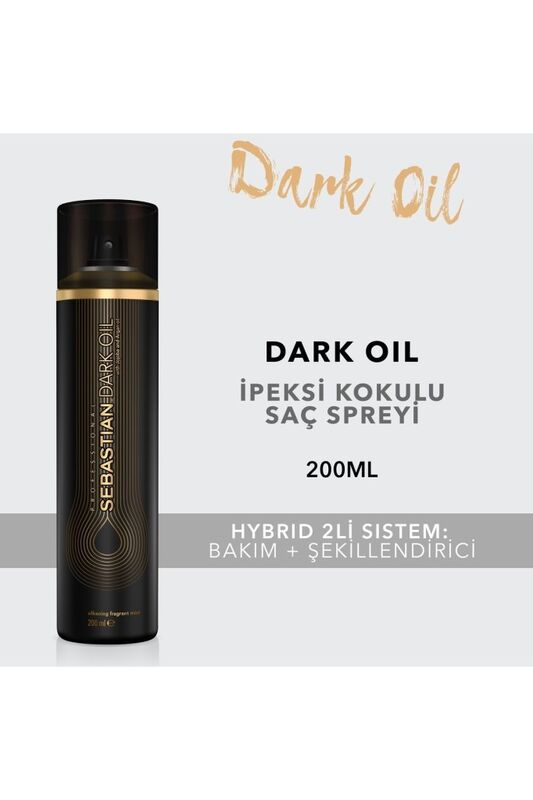 Dark Oil Saç Misti 200 ml - Tüm Saç Tipleri İçin