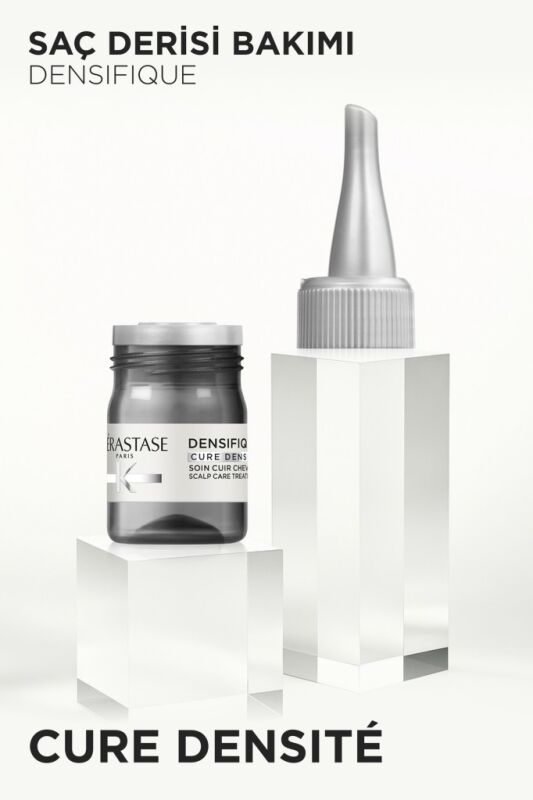 Kerastase Densifique Saç Yoğunluğu Ve Dolgunluğunu Artıran Kadınlar Için Saç Derisi Bakım Kürü 42*6m - 5