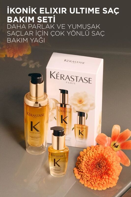 Elixir Ultime Ikonik Saç Bakım Yağı Duo Set - 2
