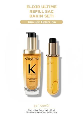 Kerastase Elixir Ultime Refill Saç Bakım Seti