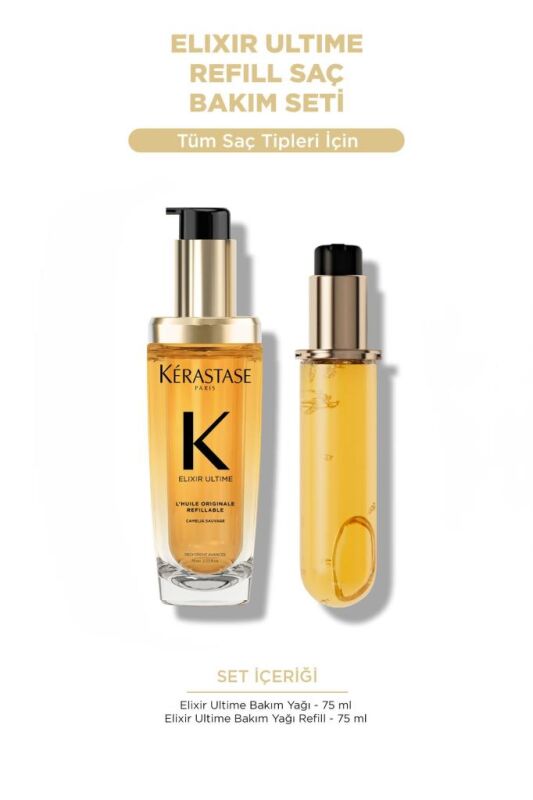 Kerastase Elixir Ultime Refill Saç Bakım Seti - 1