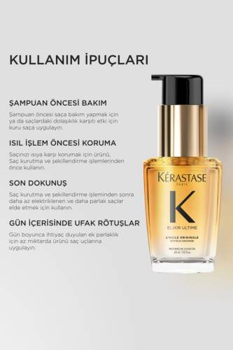 Kerastase Elixir Ultime Saç Bakım Yağı 30 ml - 7