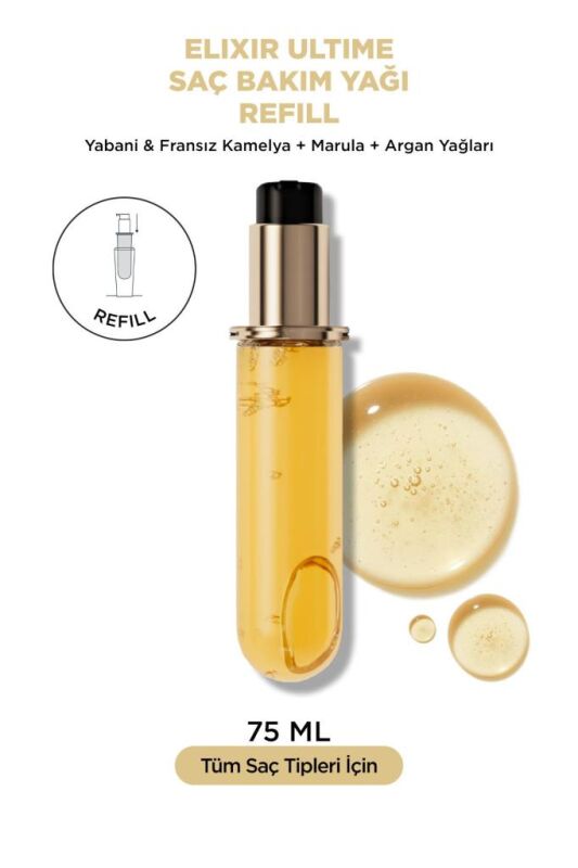 Kerastase Elixir Ultime Saç Bakım Yağı Refill 75 ml - 1