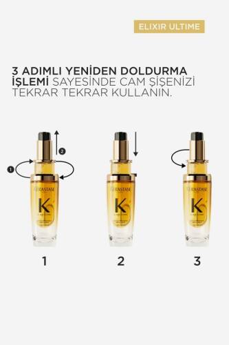 Kerastase Elixir Ultime Saç Bakım Yağı Refill 75 ml - 2