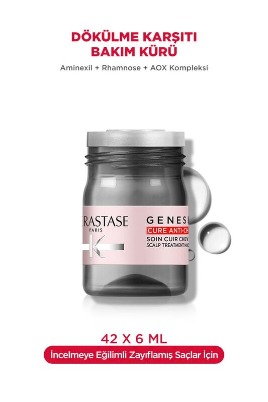 Kerastase Genesis Cure-Antichute Saç Dökülmesine Karşı Yoğun Bakım Kürü 42*6ml 42*6ml - 2