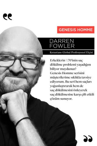 Genesis Homme Erkekler Için Dökülme Karşıtı Hediyeli Saç Bakım Seti - 6