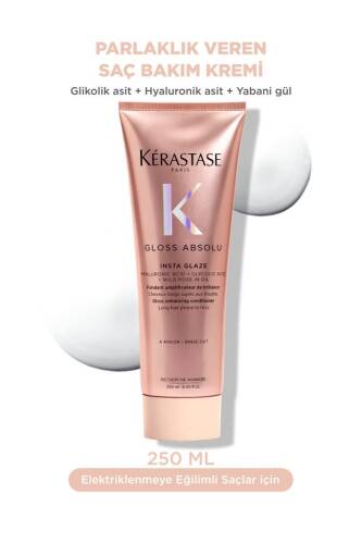 Kerastase Gloss Absolu Elektriklenmeye Eğilimli Saçlar Için Parlaklık Veren Saç Bakım Kremi 250 ml