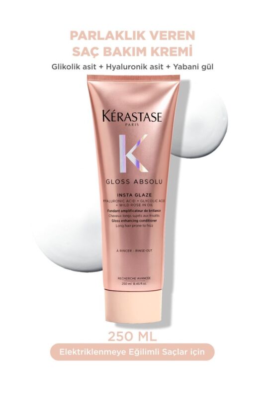 Kerastase Gloss Absolu Elektriklenmeye Eğilimli Saçlar Için Parlaklık Veren Saç Bakım Kremi 250 ml - 1