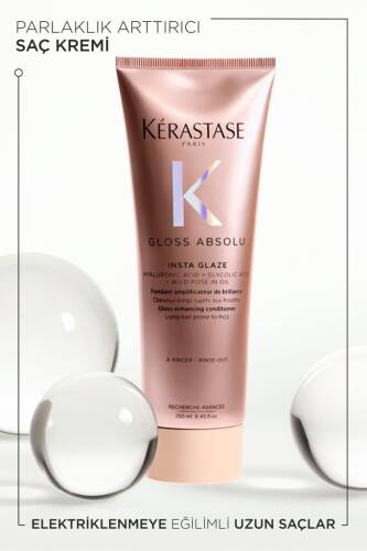 Kerastase Gloss Absolu Elektriklenmeye Eğilimli Saçlar Için Parlaklık Veren Saç Bakım Kremi 250 ml - 3