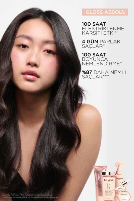 Kerastase Gloss Absolu Elektriklenmeye Eğilimli Saçlar Için Parlaklık Veren Saç Bakım Kremi 250 ml - 6