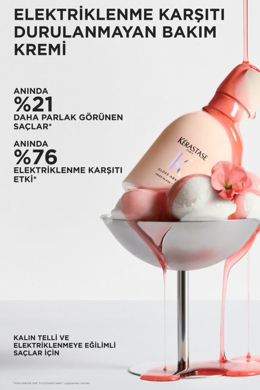 Gloss Absolu Kalın Telli Ve Elektriklenmeye Eğilimli Saçlar Için Elektriklenme Karşıtı Şek - 3