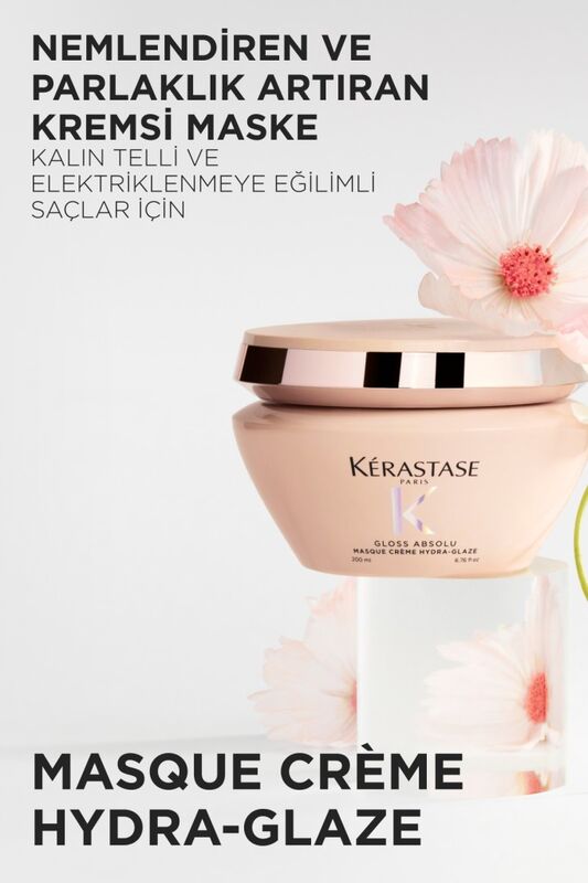 Gloss Absolu Kalın Telli Ve Elektriklenmeye Eğilimli Saçlar Için Nemlendiren Maske 200ml - 2
