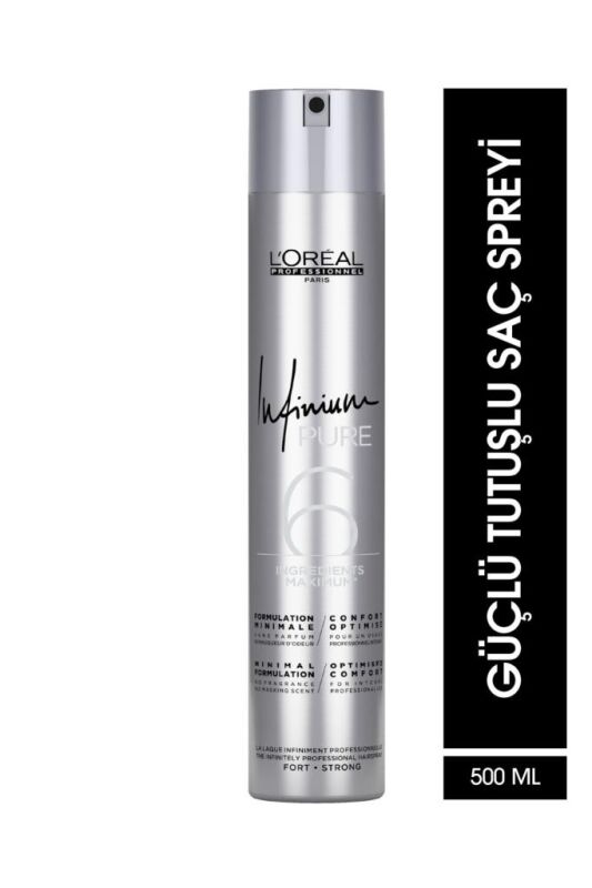Infinium Pure Güçlü Tutuşlu Saç Spreyi 500 ml - 1