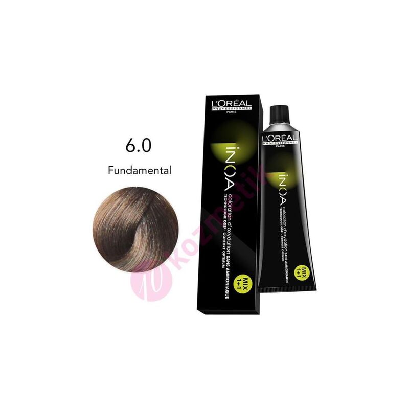 İNOA Amonyaksız Saç Boyası No: 6.0 60Ml.