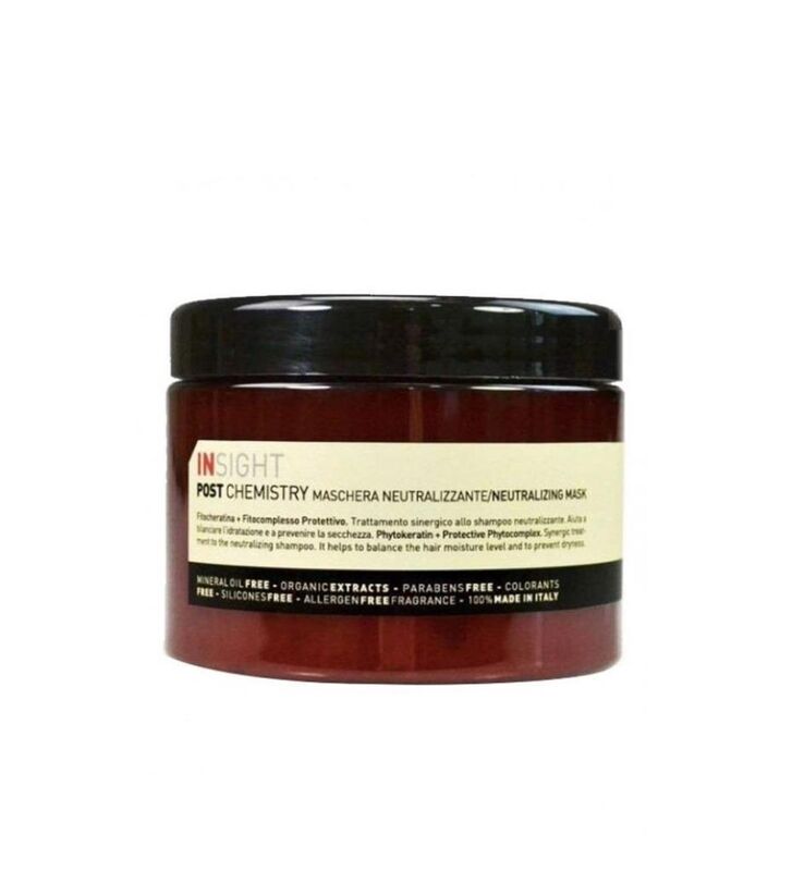 Insight Post Chemistry Kimyasal İşlem Sonrası İçin Maske 500 ml