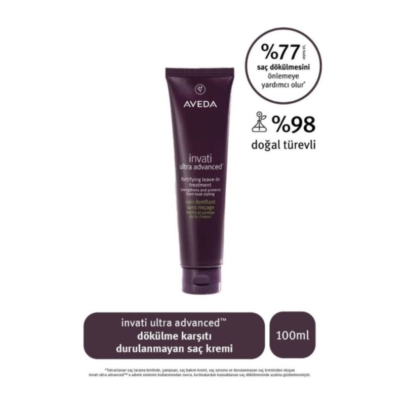Invati Ultra Advanced Dökülme Durulanmayan Saç Kremi 100ML - 2