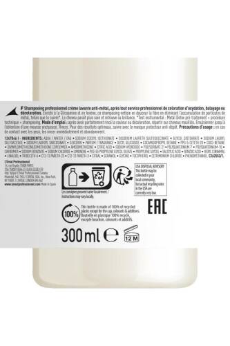 Serie Expert Metal Detox Renkli ve Açıcı ile İşlem Görmüş Saçlar İçin Metal Karşıtı Şampuan 300ml - 8