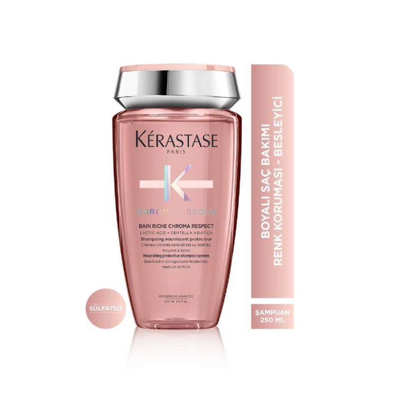 Kerastase-bain Riche Chroma Respect-hasar Görmüş Boyalı Saçlar Için Şampuan 250ml - 1
