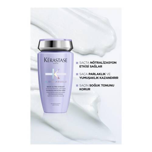 Kerastase Blond Absolu Bain Ultra Violet Şampuan 250 ml - 3