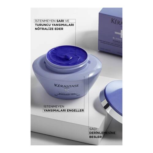 Kerastase Blond Absolu Ultra Violet Mor Silver Maske 200ml (1)