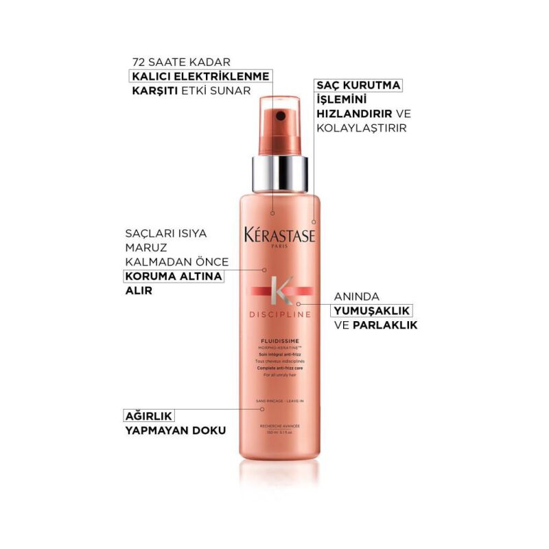 Kerastase Discipline Fluidissime Koruyucu Parlaklık Spreyi 150 ml - 2
