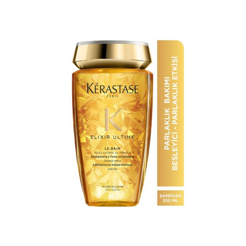 Kerastase Elixir Ultime Parlaklık Şampuanı - Le Bain 250 ml - 1
