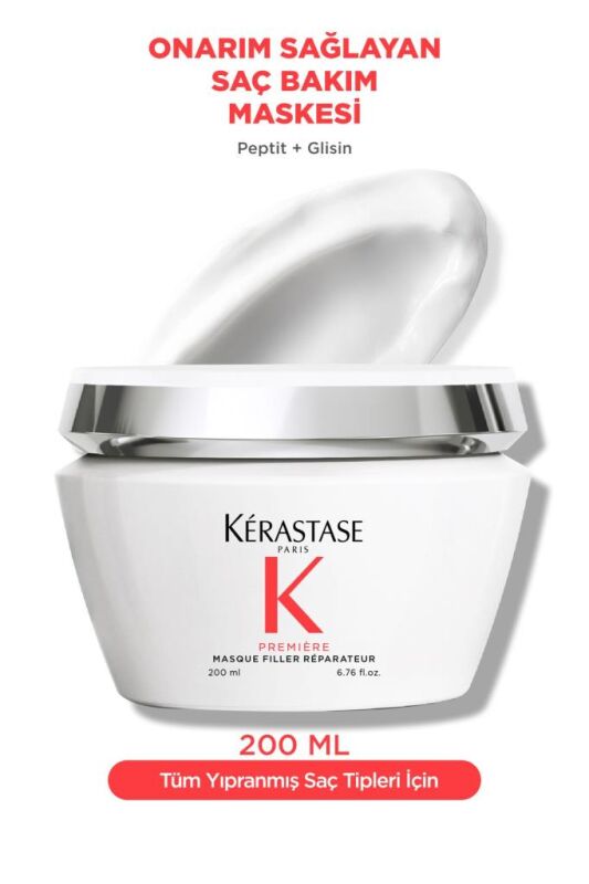 Kerastase Premiere Masque Filler Réparateur Kırılma Karşıtı Onarım Sağlayan Saç Bakım Maskesi 200 ml - 1
