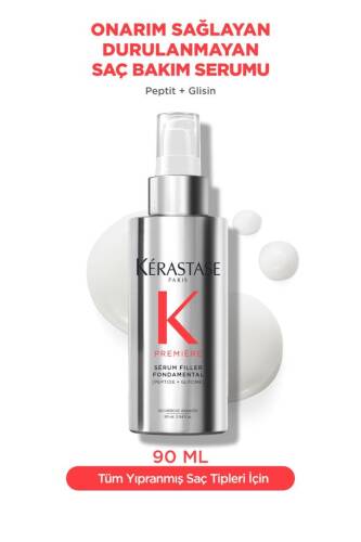 Kerastase Premiere Serum Filler Fondamental Elektriklenme Karşıtı Onarım Sağlayan Saç Serumu 90 ml