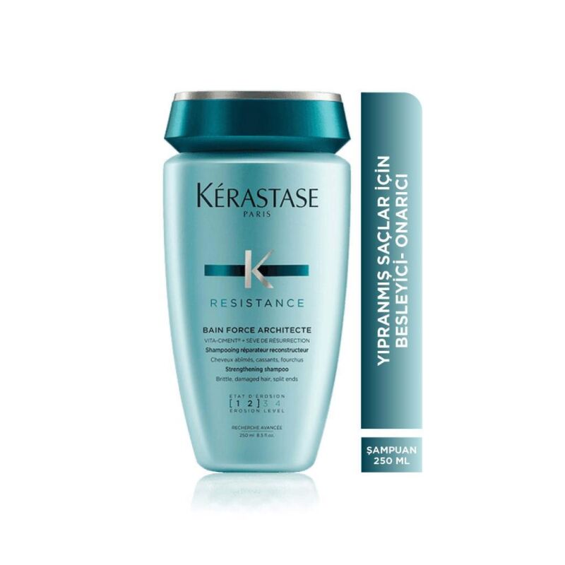 Kerastase Resistance Bain Force Architecte 1-2 Şampuan 250ml - 1