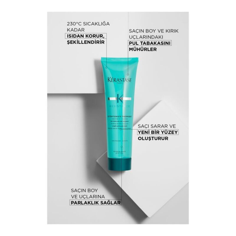 Kerastase Resistance Extentioniste Thermique Isıya Karşı Koruyucu Krem 150 ml - 3