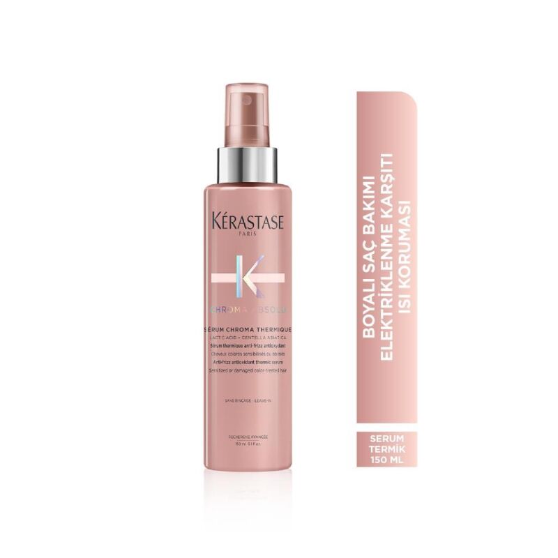 KERASTASE serum Chroma Termique-hasar Görmüş Boyalı Saçlar Için Isıdan Koruyan Sprey - 1