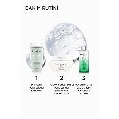 Kérastase Specifique Masque Hydra-apaisant - saç derisini pürüzsüzleştiren maske 200 Ml - 3