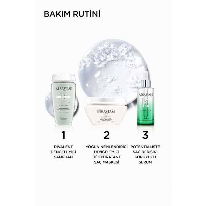 Kérastase Specifique Masque Hydra-apaisant - saç derisini pürüzsüzleştiren maske 200 Ml - 3