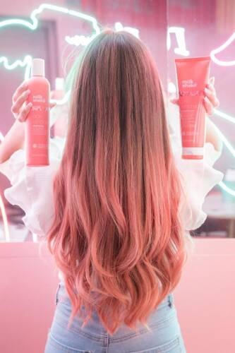 Milk_shake Pink Lemonade Saça Geçici Pembe Tonlar Katan Bakım Kremi 250 ml - 4