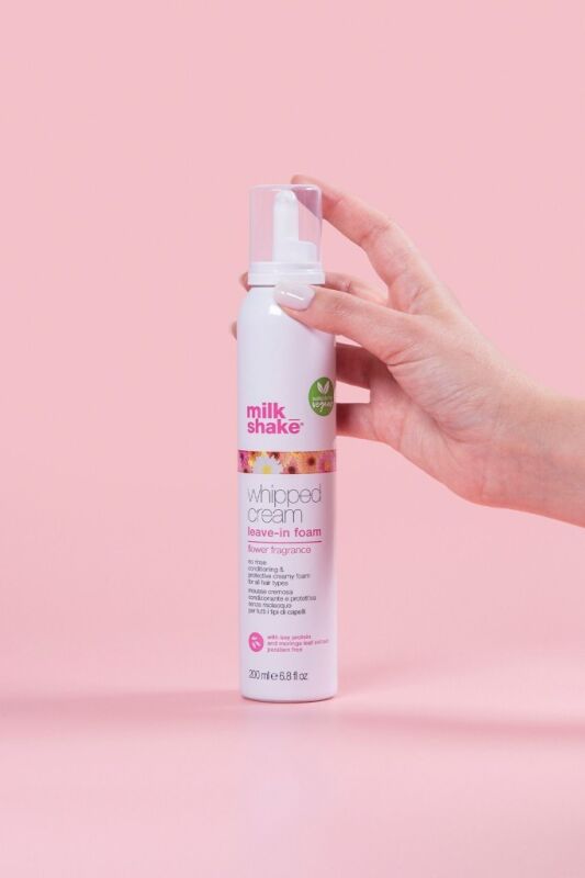 Milk_shake Whipped Cream Flower Çiçek Esanslı Vegan Durulanmayan Bakım Köpüğü 200 ml - 2