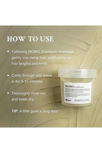 Davines - Momo: Nem Dengesini Koruyan Yumuşatıcı Provitamin B5 Saç Kremi 250ml 8004608276715 BEAUTYSECRETS57