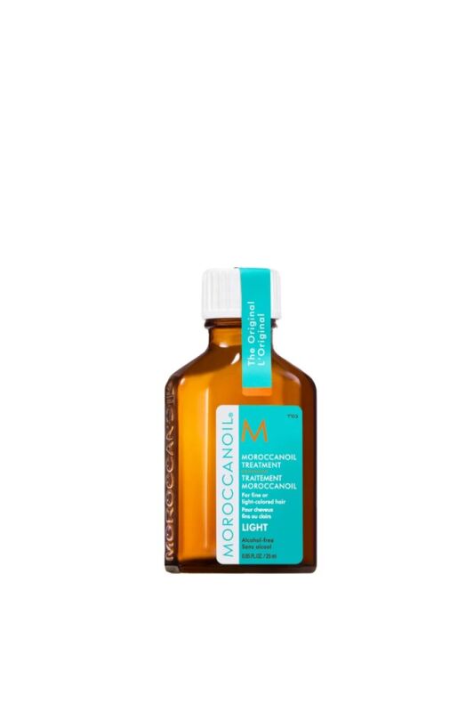 Moroccanoil Treatment Light İnce Telli veya Açık Renkli Saçlar için Hafif Bakım Yağı Cam Şişe 25 ml - 1