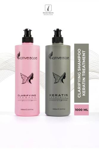 Native Base - Native Base Daily Keratin Treatment Saç Bakım Seti 1000 ml