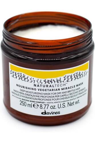 Davines Naturaltech™ Nourishing Vegetarian Miracle Mask Saç Maskesi 250ml 8004608269151. - 4