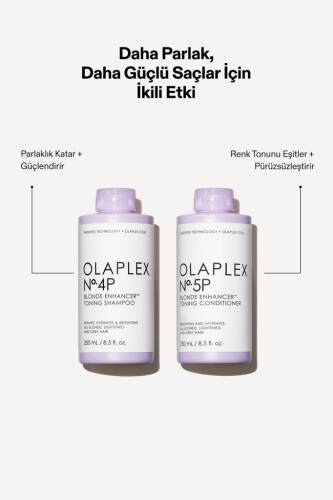 No. 5p Blonde Enhancer Toning Conditioner - Renk Koruyucu & Bağ Güçlendirici Mor Saç Bakım Kremi - 8