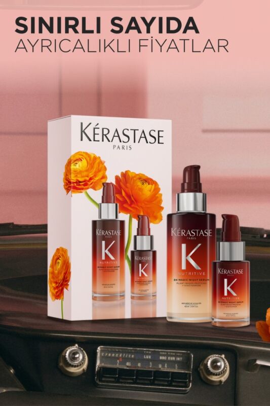 Nutritive 8h Magic Night Yoğun Besleyici Gece Serum Duo Set - 6