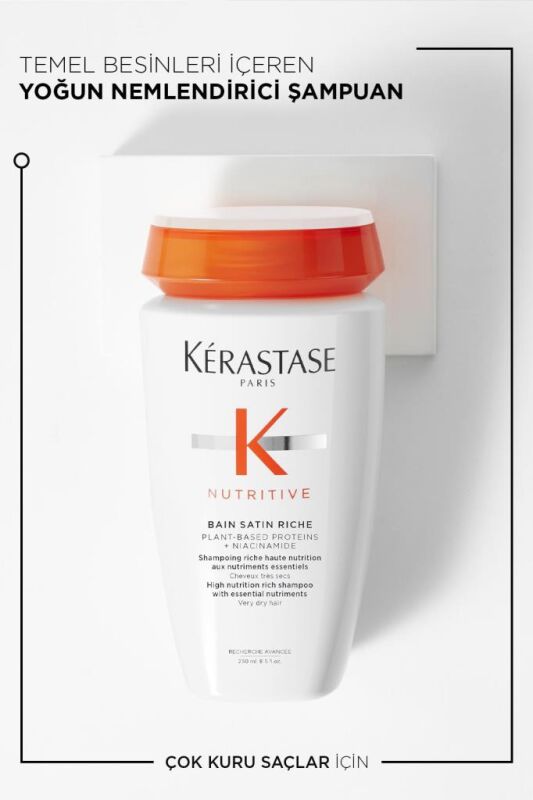 Kerastase Nutritive Nutritive Bain Satin Riche Yoğun Nemlendirici Şampuan 250 Ml 250 Ml - 2
